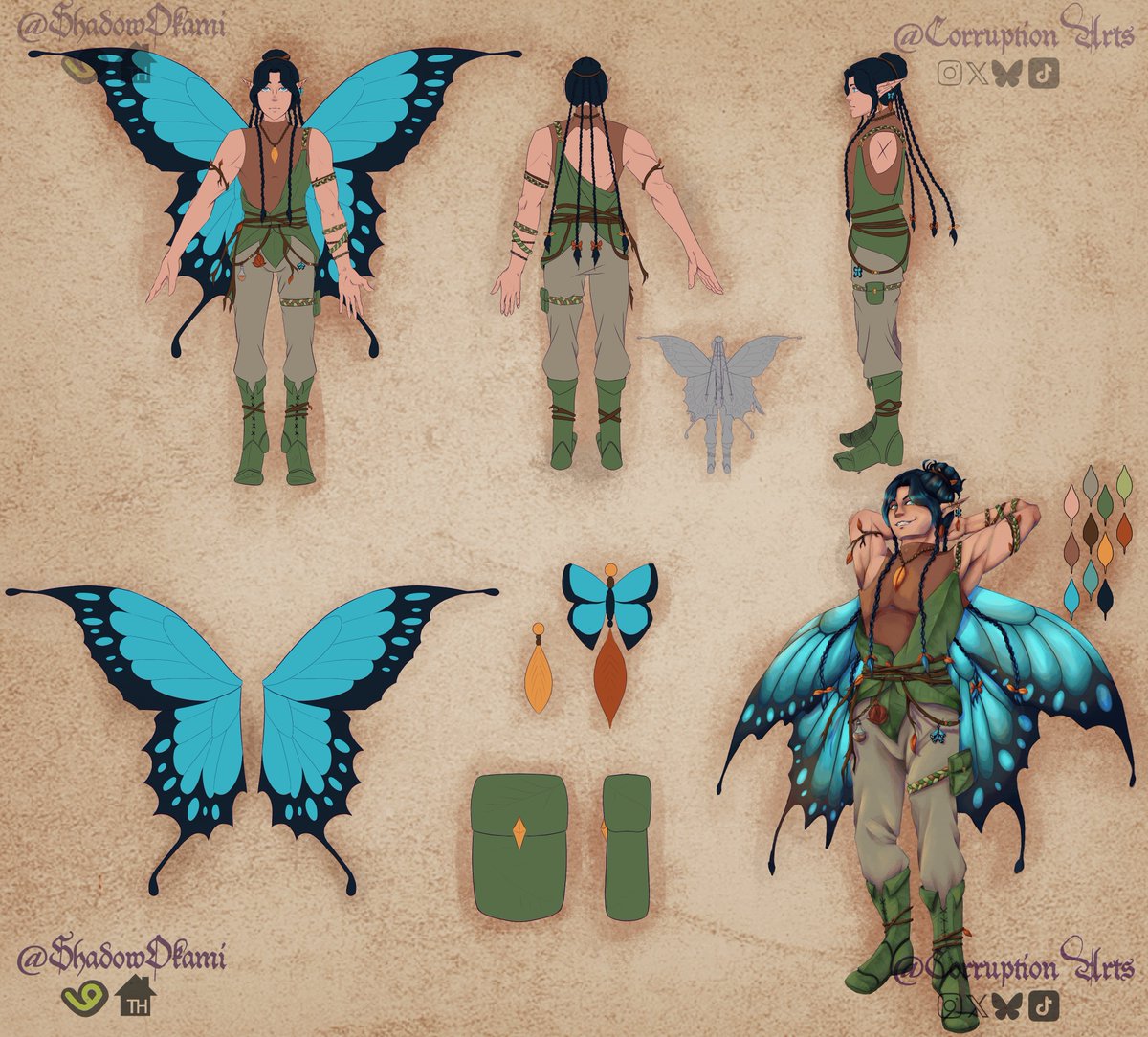 Corruption_Arts's tweet photo. HI! I'm shadow OR Corruption Arts
I offer Character illustrations, ref sheets and concept art services from characters to weapons!
I even have the occasional 3D model or Adoptable characters for sale!
https://t.co/YhzXWX7giB
https://t.co/oqp6EXBzUw https://t.co/00YLLgnIvn