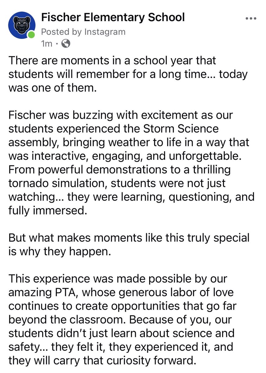 Fischer Elementary School tweet media