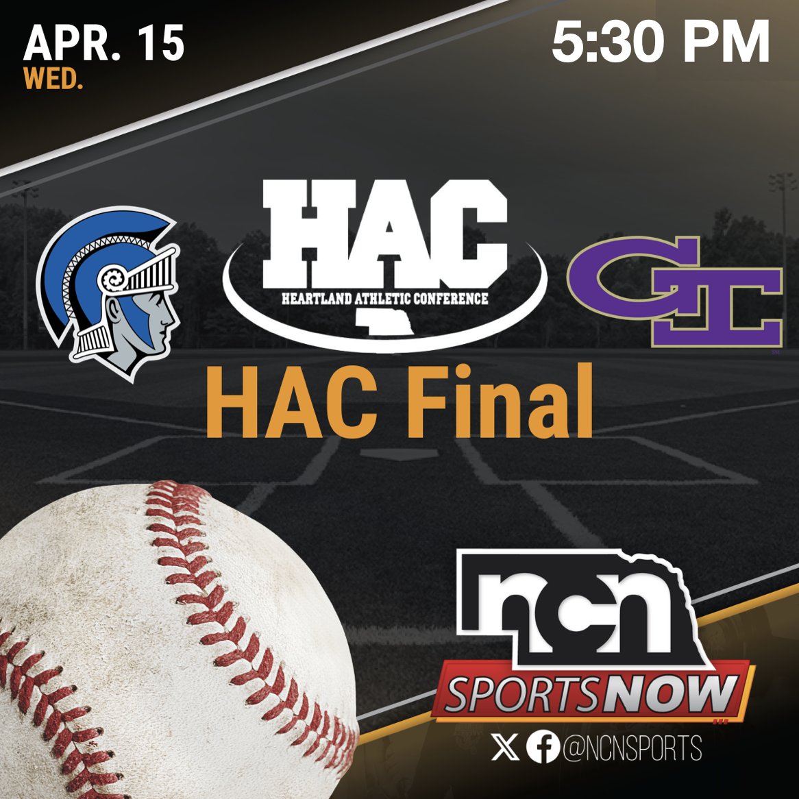 📺⚾️: <a href="/NewsChannelNE/">News Channel Nebraska</a> is LIVE for the HAC Tournament Championship! 🏆🍿

🟣🏝️ Grand Island vs Lincoln East ⚔️🔵

HOW TO WATCH: tinyurl.com/2neu9ums

#nebpreps/<a href="/EastSpartans/">EastHighSpartans</a>/<a href="/EastSpartanBSB/">Lincoln East Baseball</a>/<a href="/GishActivities/">WearPurple...BeGold</a>/<a href="/GISHbaseball/">GISH Baseball Fans</a>