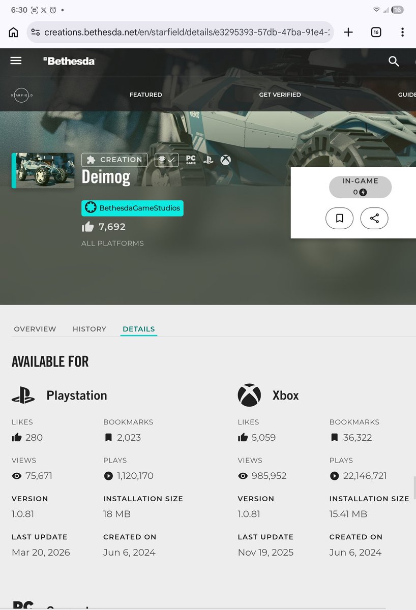 <a href="/kanevaldiergame/">Kane Valdier Gaming</a> <a href="/AzViking69Gamer/">AzViking69Gamer</a> Since 4/07 Deimog just one mod had 1.1 million play sessions on just Playstation alone. Continue worshipping your precious steam chart. You probably don't even know how to read the thing.