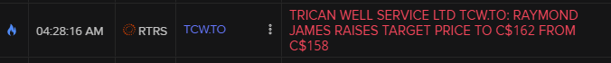 Alphaninja6's tweet photo. Refinitiv typo today, but made me think of a future where @TeddyGambino is worth half a yard and owns a chain of strip clubs along the eastern seaboard https://t.co/S2K9LPbCgz