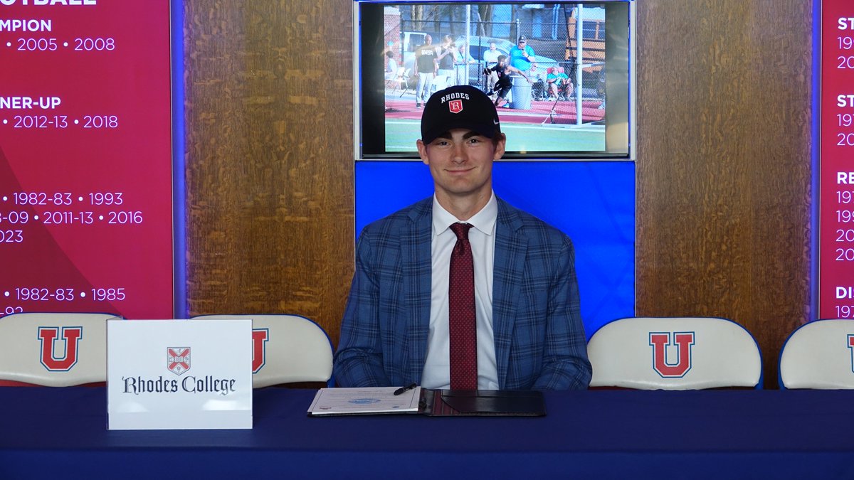 OwlBuzz's tweet photo. Congratulations to Reid McKnett on his signing with Rhodes College to play baseball!

#GoOwls https://t.co/HRg5HSLjDk