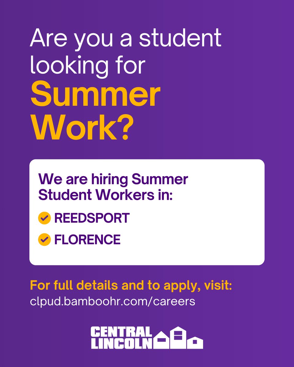 Central Lincoln PUD tweet media