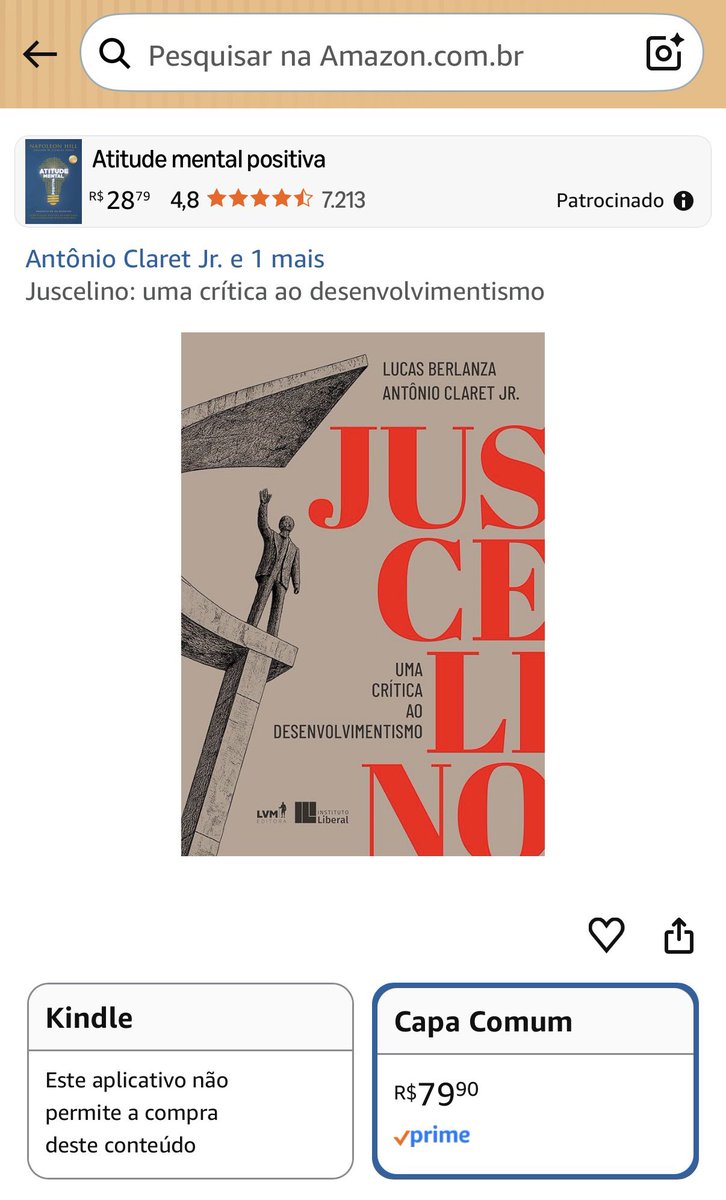 Desconstruindo um dos maiores mitos do Brasil.
Eu e <a href="/lucasnephelin/">Lucas Berlanza</a> escrevemos sobre isso.
Já na <a href="/amazonbrasil/">Amazon.com.br</a> 
Prefaciado por <a href="/fdavilaoficial/">Felipe D'Avila</a>