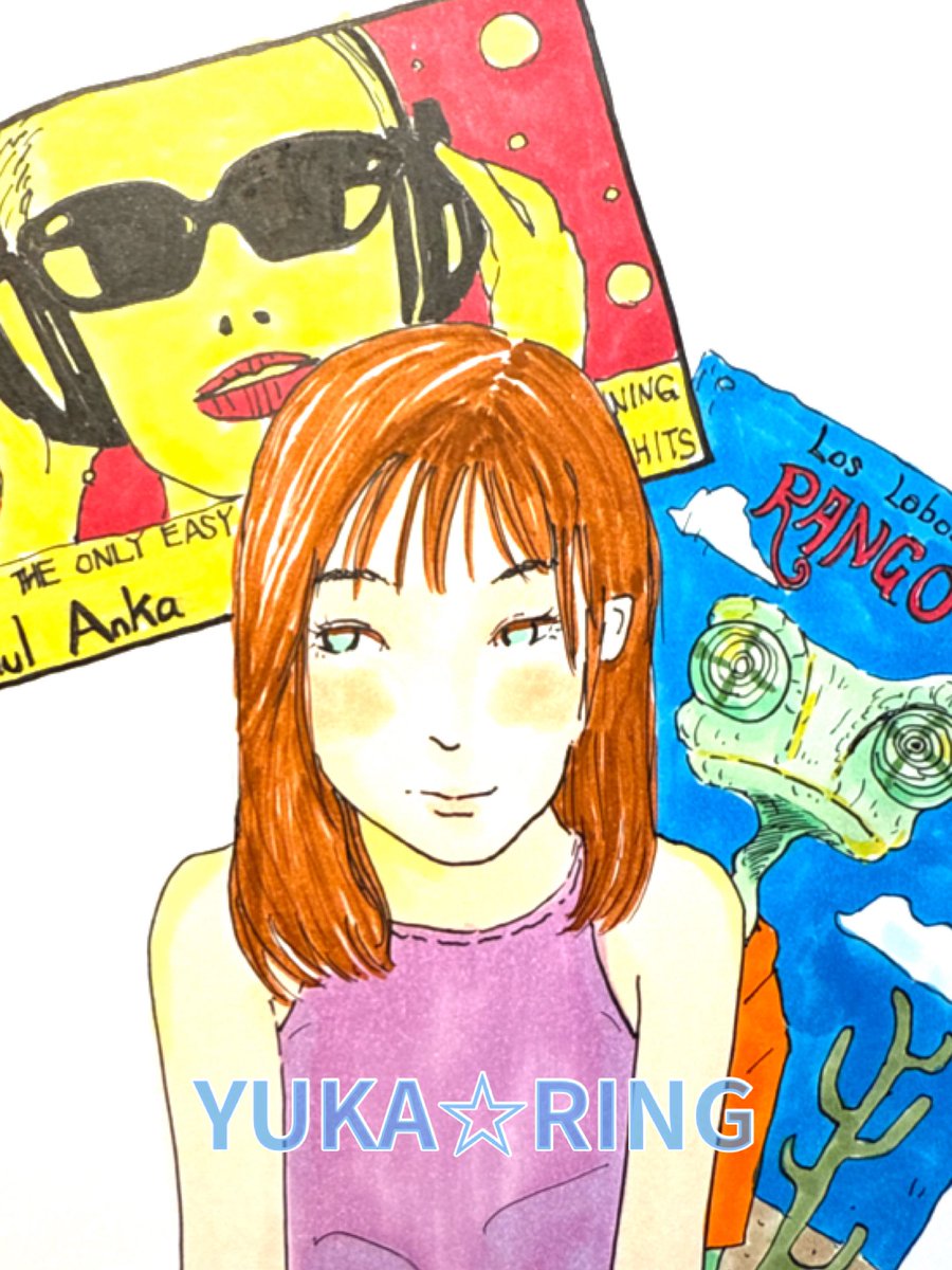 かとうゆかり🌹一発描きイラストアート🌹 tweet media