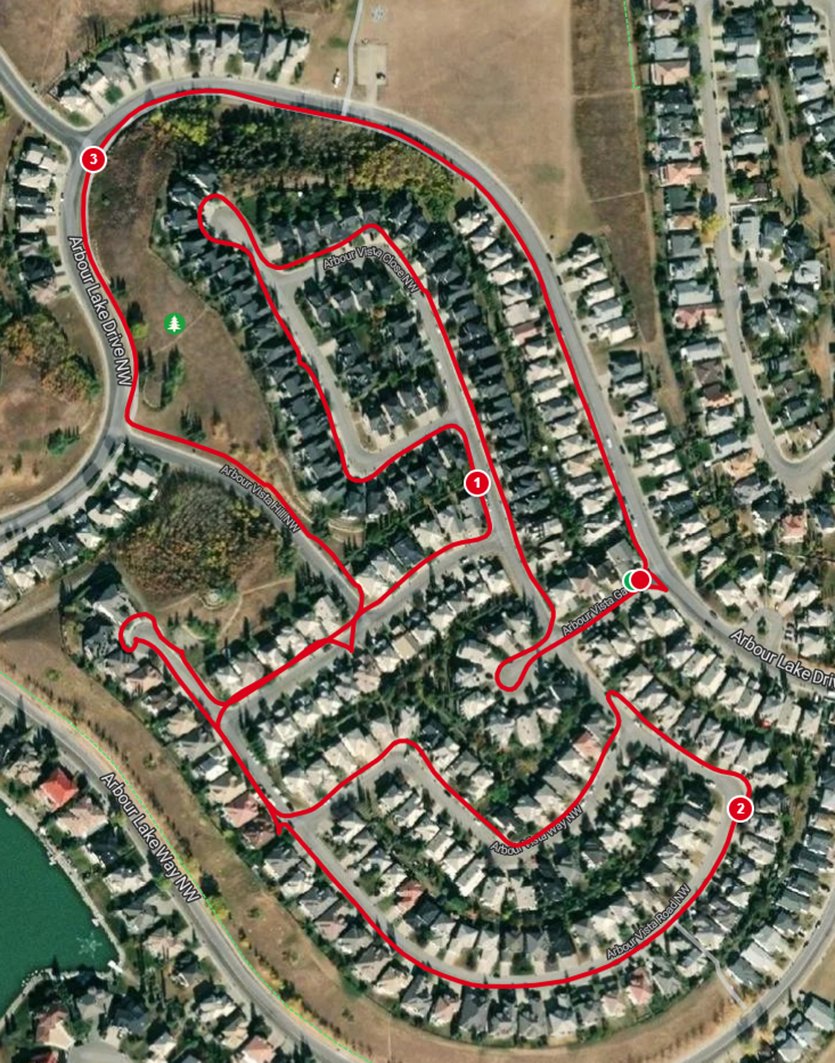 WalkingCalgary's tweet image. Spent yet another morning exploring the streets of #ArbourLake.

mapmywalk.com/workout/878045…

Distance:  3.41 km    Duration:  43:57 min

#Calgary  #yyc