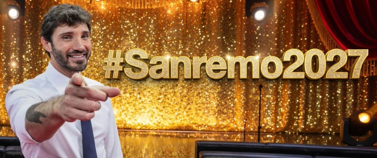 DopoFestivalRAI's tweet photo. Finisce la stagione di #StaseraTuttoèPossibile
ma arriverà presto #Sanremo2027 e #DopoFestival.
(Si ! Perchè arriverà ! L'attesa ci ripagherà ... ) https://t.co/EJmpYBJptc
