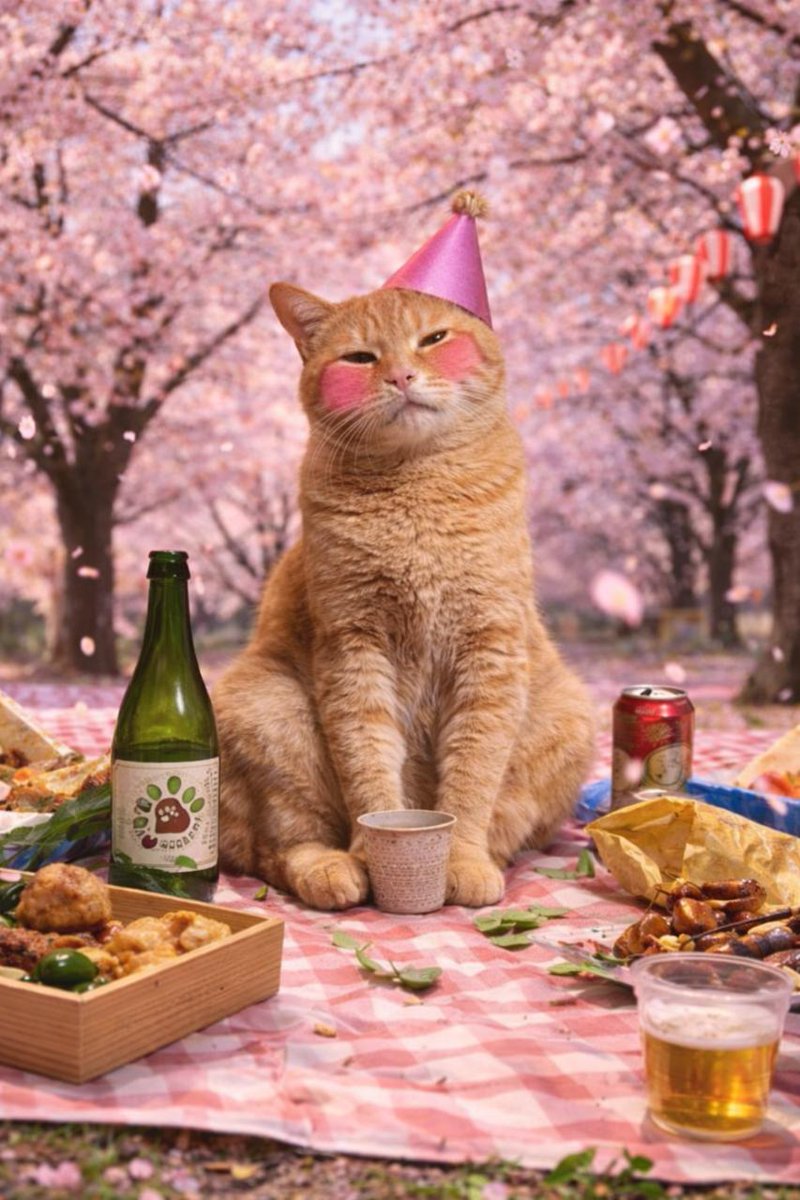 mtsslapin's tweet photo. うちの猫にお花見させて

AIに言ったら満開の桜に囲まれて可愛くなった🥰 https://t.co/d1h8oN5CEY