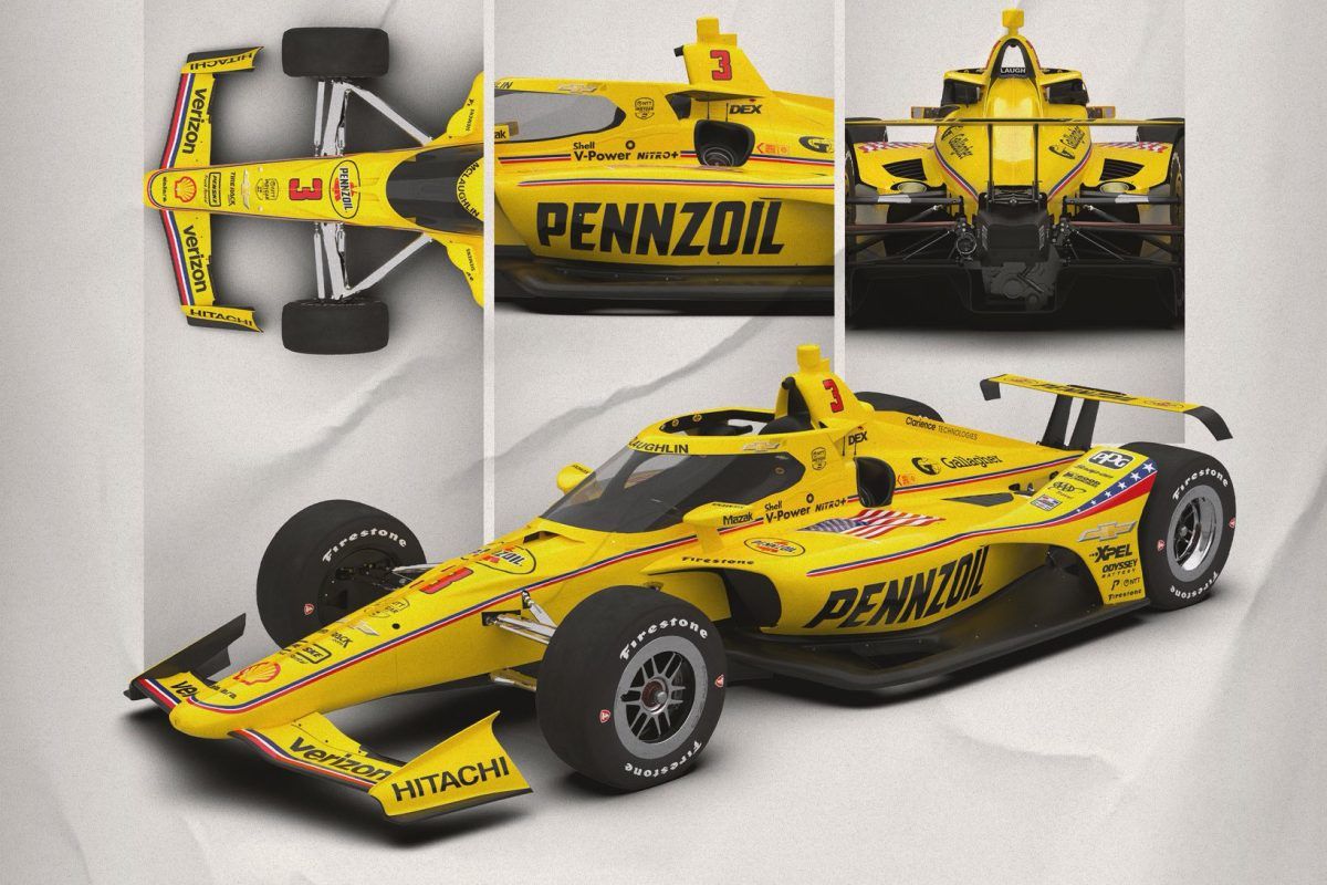 speedcafe's tweet image. Team Penske has unveiled Scott McLaughlin’s livery for the 110th running of the Indianapolis 500.

#IndyCar #Indy500 #Indianapolis #Indy

➡️ speedcafe.com/indycar-news-2…