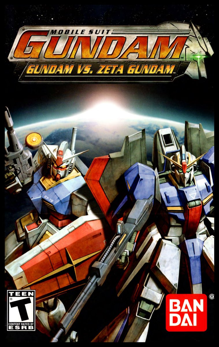 FabrizioGunjap's tweet image. Mobile Suit Gundam: Gundam vs. Zeta Gundam [American PlayStation 2 Cover]
.
#ps2 #Gundam