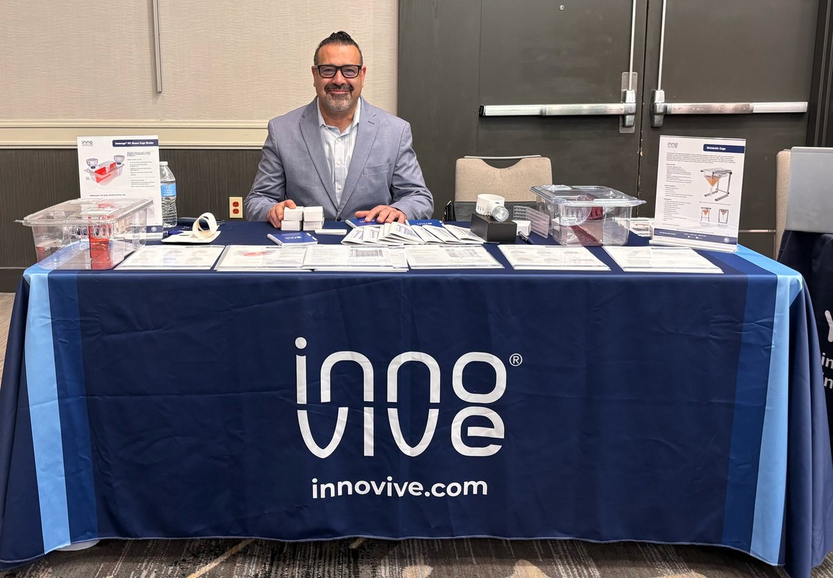 Innovive's tweet photo. Last week we attended the District 8 meeting. With 20+ years building disposable, recyclable IVC solutions for our customers, and we still cherish every opportunity to share how it can help make your in vivo's team day-to-day work easier. Thank you to NCB AALAS for hosting it. It's always a pleasure to be a part of this event. 

Learn more: https://t.co/4tHWK5lRQA

#InVivo #Preclinical #LifeSciences #Biotech #LabAnimalScience