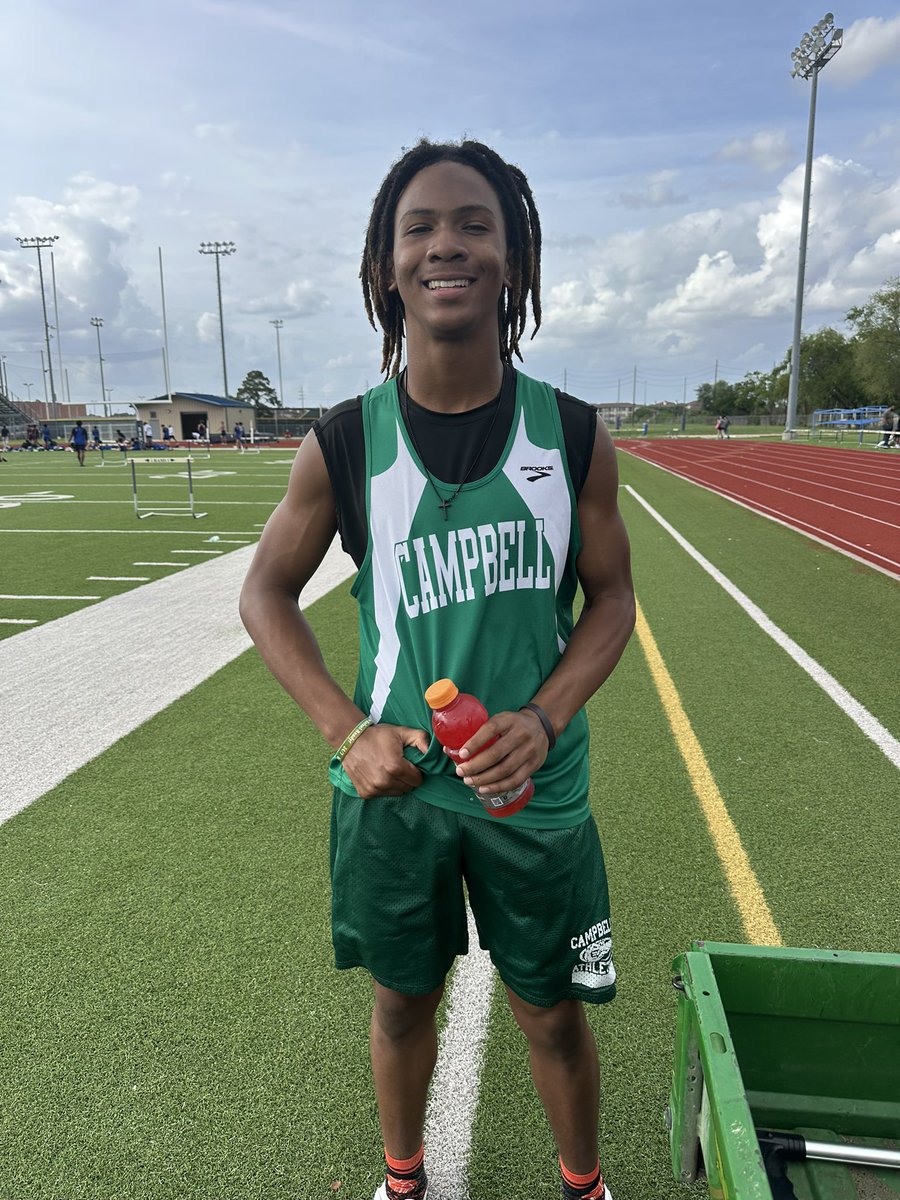 MSUColts's tweet photo. Nothing like winning the long jump by 8 inches then getting an ice cold Gatorade from your future coaches. @RamNationCRHS #FutureRam #BridgeToRidge https://t.co/PTYITZm3ZX