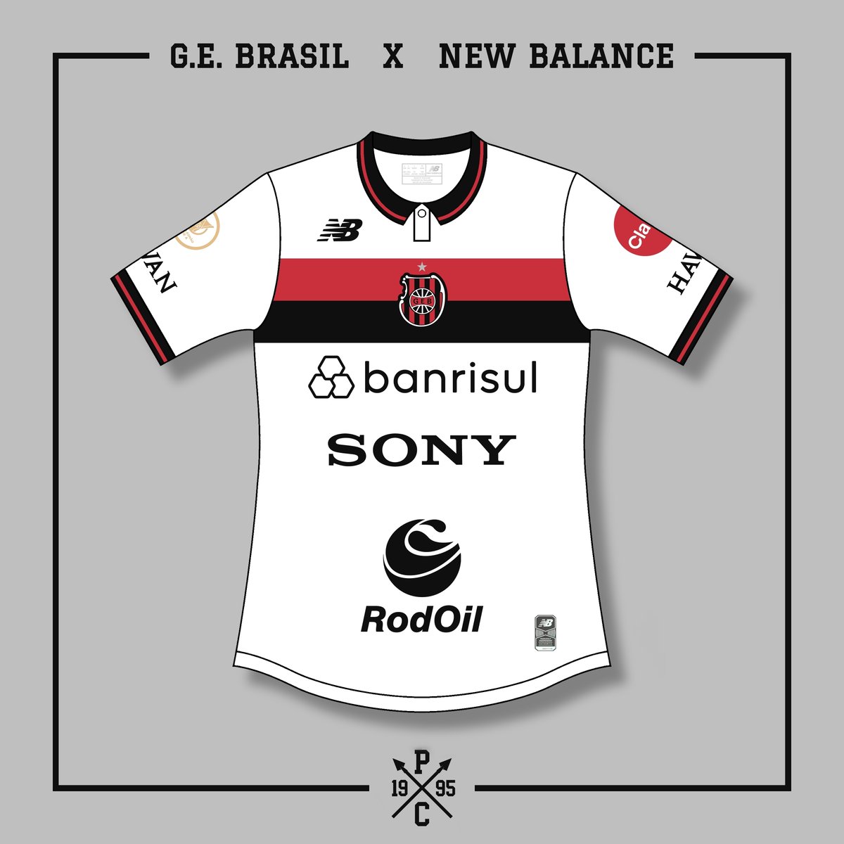 PhilAndTheJets's tweet photo. GRÊMIO ESPORTIVO BRASIL X NEW BALANCE 🇧🇷⚽🔥
#GrêmioEsportivoBrasil #GEBrasil #GEB #BrasilDePelotas #Xavante @GEBrasilOficial #NewBalance @newbalance #Kit #Jersey #Concept https://t.co/aquy3K6a1b