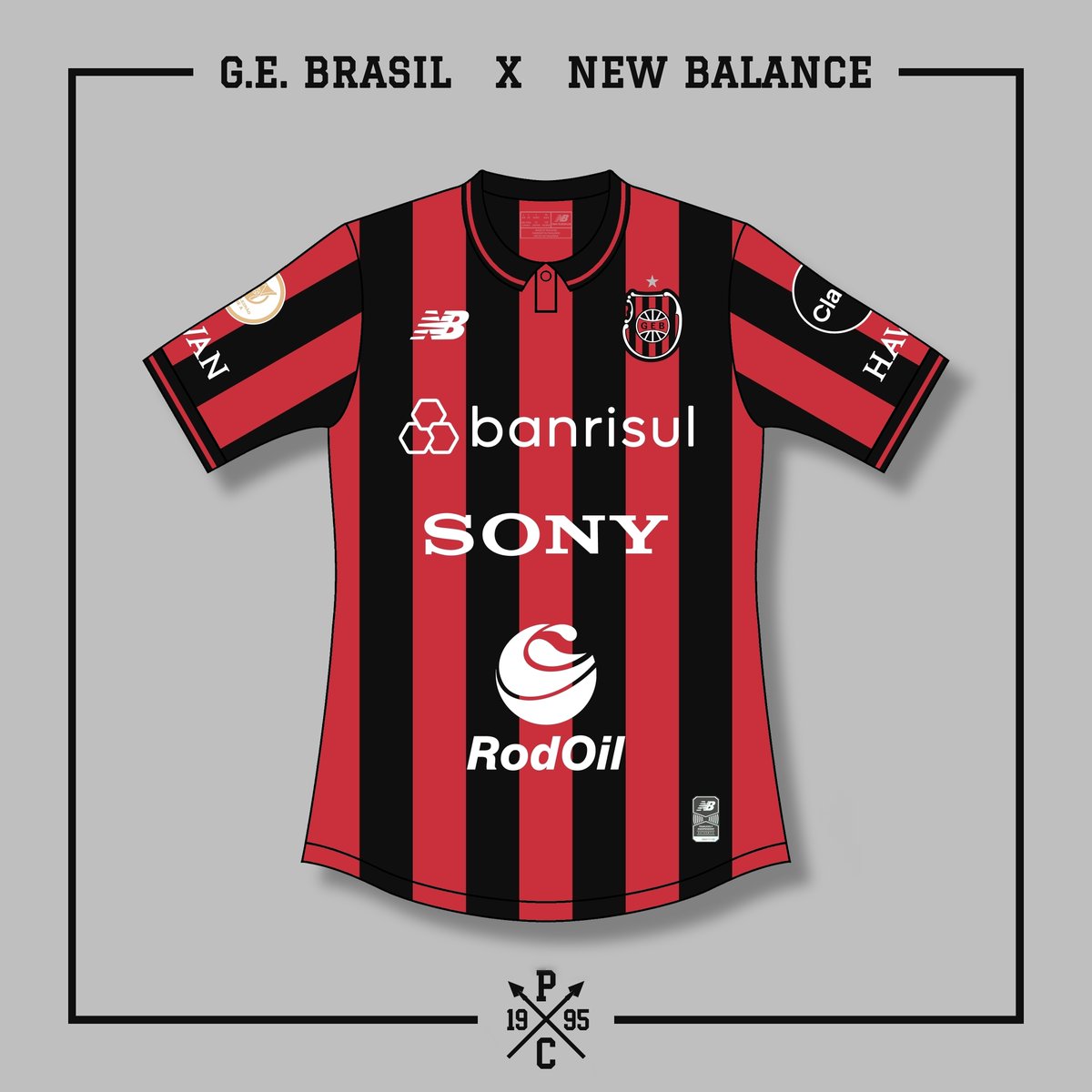PhilAndTheJets's tweet photo. GRÊMIO ESPORTIVO BRASIL X NEW BALANCE 🇧🇷⚽🔥
#GrêmioEsportivoBrasil #GEBrasil #GEB #BrasilDePelotas #Xavante @GEBrasilOficial #NewBalance @newbalance #Kit #Jersey #Concept https://t.co/aquy3K6a1b