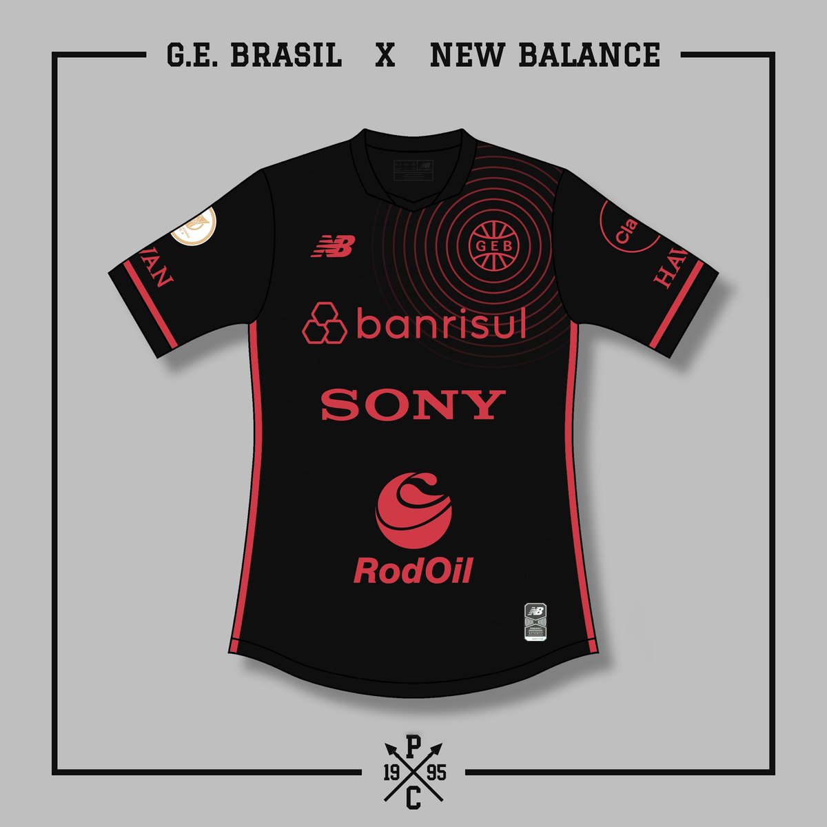 PhilAndTheJets's tweet photo. GRÊMIO ESPORTIVO BRASIL X NEW BALANCE 🇧🇷⚽🔥
#GrêmioEsportivoBrasil #GEBrasil #GEB #BrasilDePelotas #Xavante @GEBrasilOficial #NewBalance @newbalance #Kit #Jersey #Concept https://t.co/aquy3K6a1b