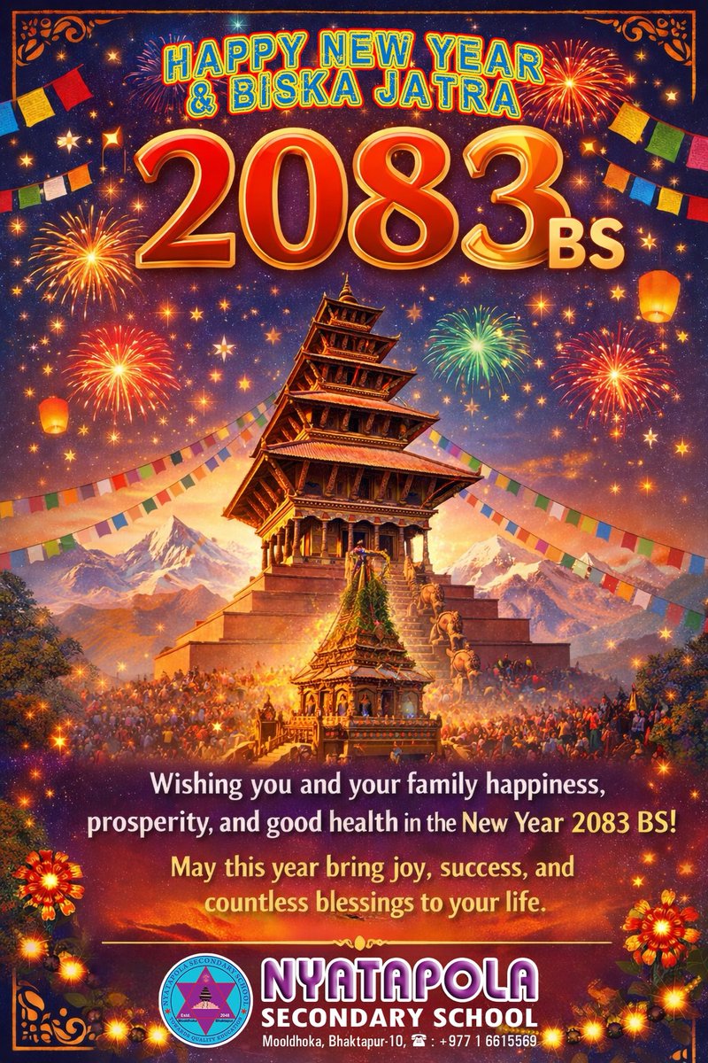Huslis's tweet photo. Happy New Year 2083 to all my friends, family, relatives and well wishers. https://t.co/af3WicaZL1