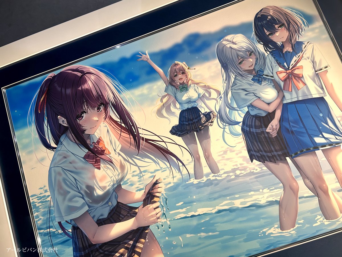 ピロ水版画展 -sweet memories- 版画写真・特別公開🌟 ＼ ＜ 蒼原