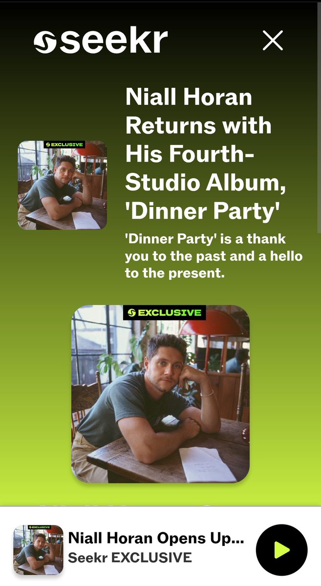 1Dnews_Control's tweet image. 🧡 Canada &amp;amp; Niall Horan clearly go hand-in-hand. 🇨🇦

Hear the full interview where Niall reflects on the last 10 years as a solo artist plus Dinner Party album on the seekyoursounds app 🔗: bit.ly/4meGm24

#NiallHoran
#DinnerParty

📹 Seekr