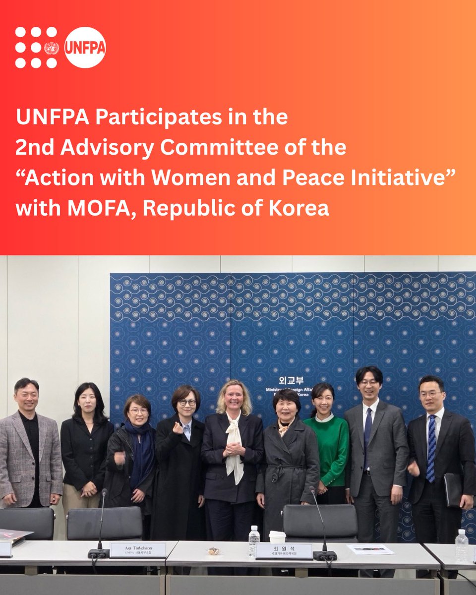 UNFPA Seoul Representation Office tweet media