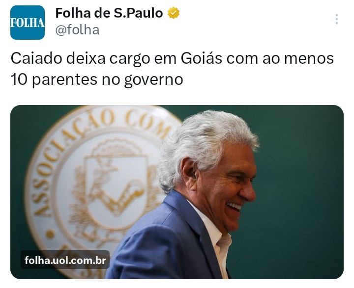 Análise Política tweet media