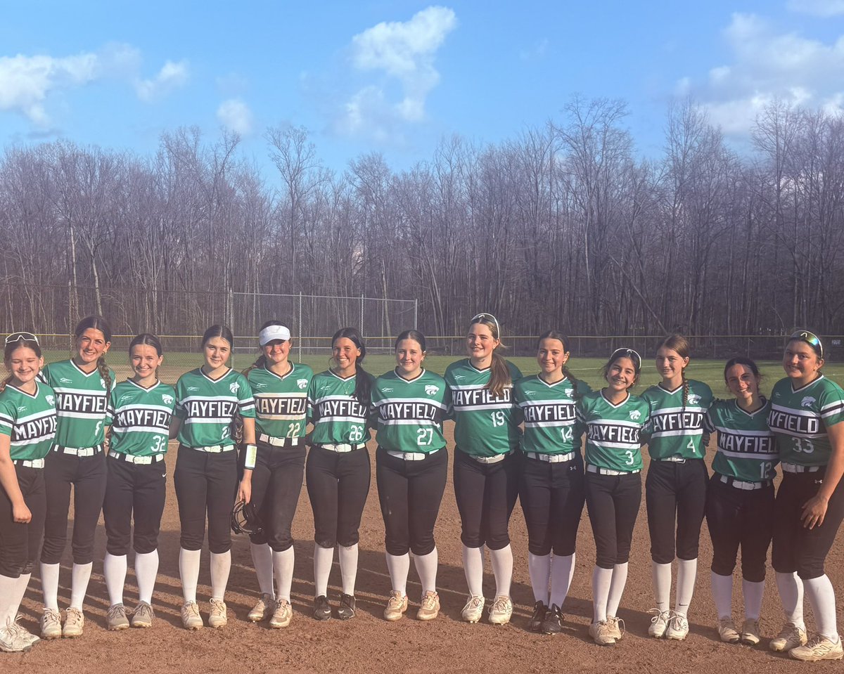 Mayfield Softball tweet media