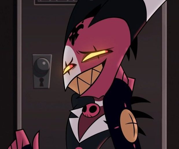 BLITZ0BUCKZ0S_'s tweet image. He looks like such a silly guy when he makes this face (he actually is) ♡

#HelluvaBoss #Blitzo #Blitz