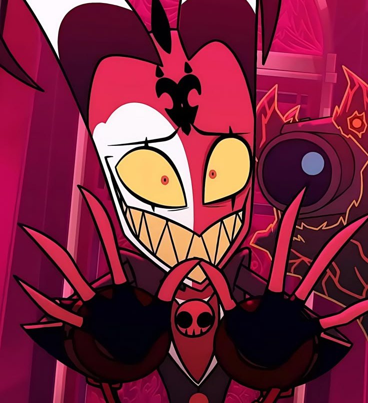 BLITZ0BUCKZ0S_'s tweet image. He looks like such a silly guy when he makes this face (he actually is) ♡

#HelluvaBoss #Blitzo #Blitz