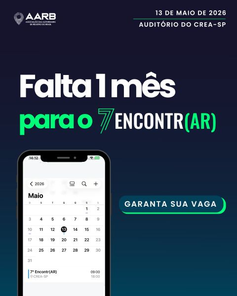 aarb_oficial's tweet photo. Falta 1 mês para o 7º Encontr(AR)!  
No dia 13 de maio, o CREA-SP será novamente o ponto de encontro de profissionais, especialistas e Autoridades de Registro para mais uma edição dedicada à certificação digital no Brasil. 
📷 Garanta seu ingresso:
https://t.co/RTEUFCo6lL https://t.co/57K8zRtETq