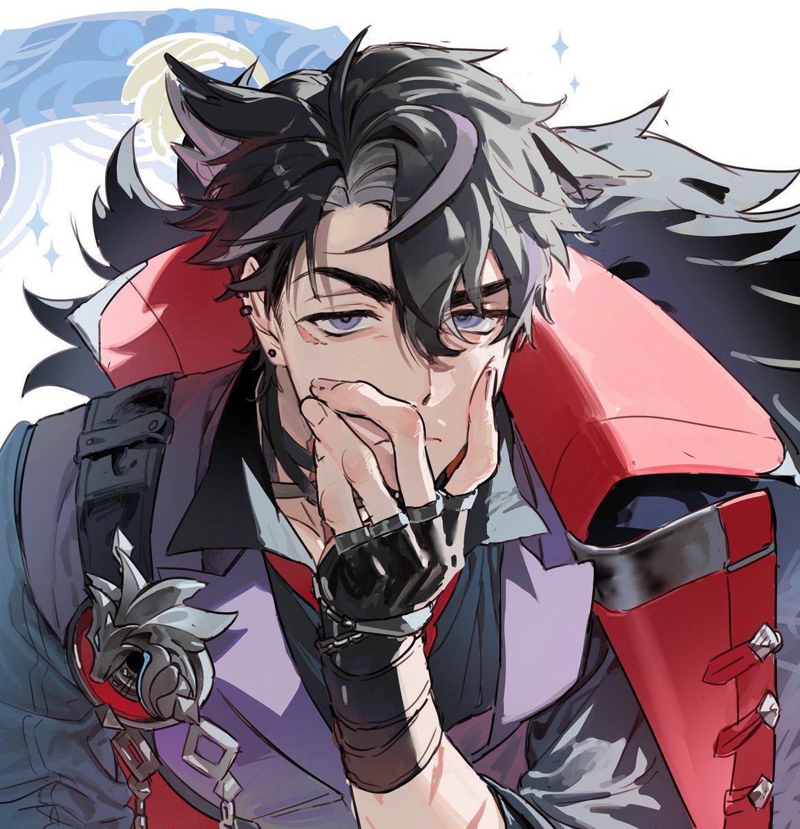 tillgetomywife's tweet image. Do you guys remember this wriothesley art by qmeng..