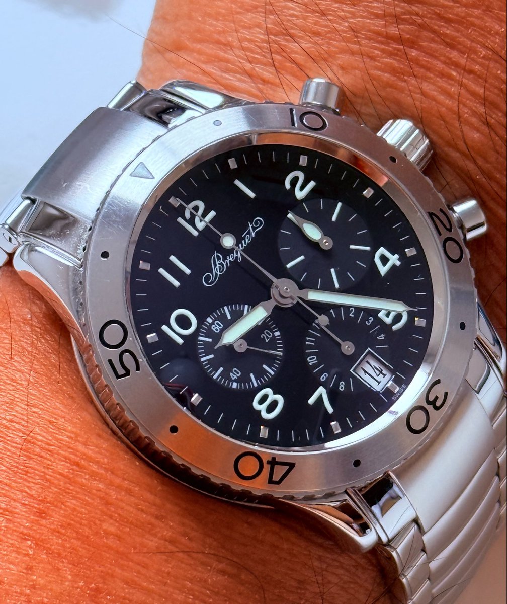 syualbireo's tweet image. 本日の相棒

#ブレゲ  #トランスアトランティック 
#typexx #3820st #breguet