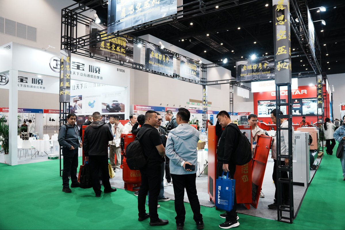 chanuncomp's tweet image. Day 2 at #AMR2026 is LIVE! 🚀

The Chanun team is ready and waiting for you at Booth C27, Hall B1.

Join us today or tomorrow (April 13–15) at the Beijing International Convention &amp;amp; Exhibition Center! 🤝

#screwcompressor #rotaryscrewcompressor #chanun

chanuncompressor.com