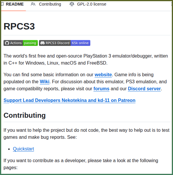 tom_doerr's tweet image. Free open-source PlayStation 3 emulator written in C++

github.com/RPCS3/rpcs3