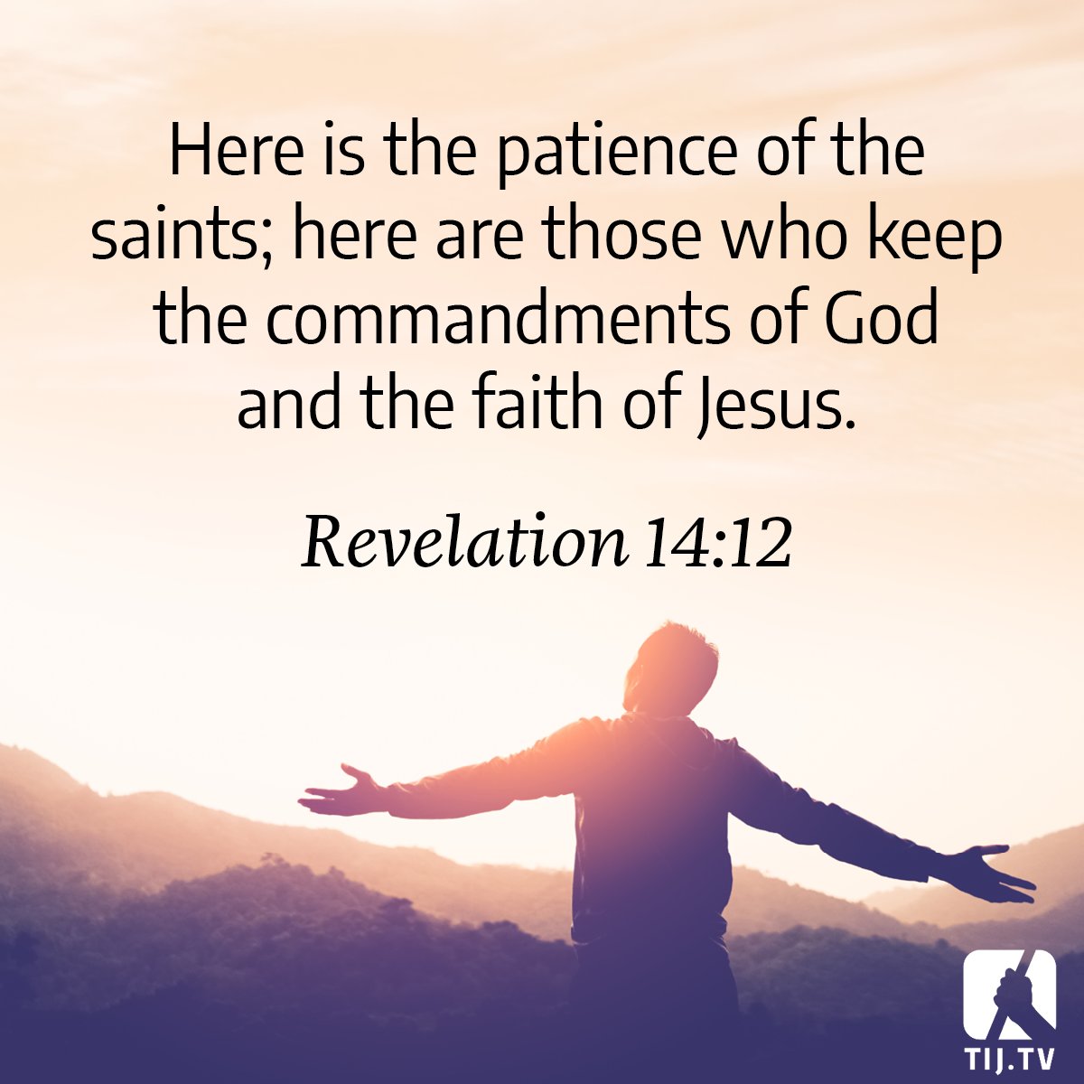 TIJAustralia's tweet image. "Here is the patience of the saints; here are those who keep the commandments of God and the faith of Jesus." Revelation 14:12 [NKJV]

#Patience #Endurance #Faith #Commandments #Jesus #Faithfulness #Perseverance #bibleverse #bible #biblestudy #TheIncredibleJourney #TIJ #GaryKent
