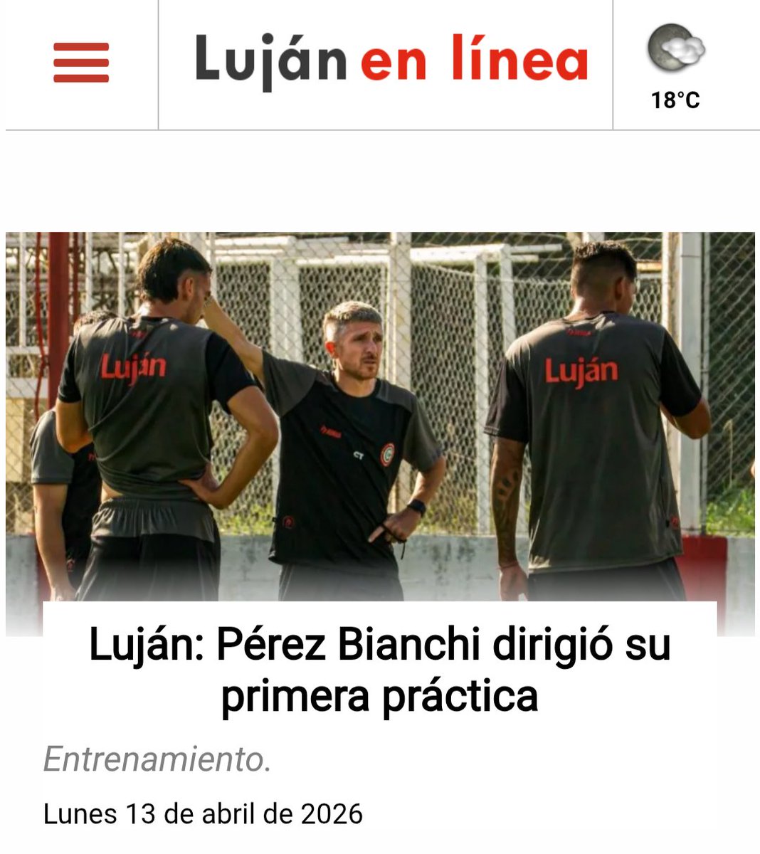 Luján en línea tweet media