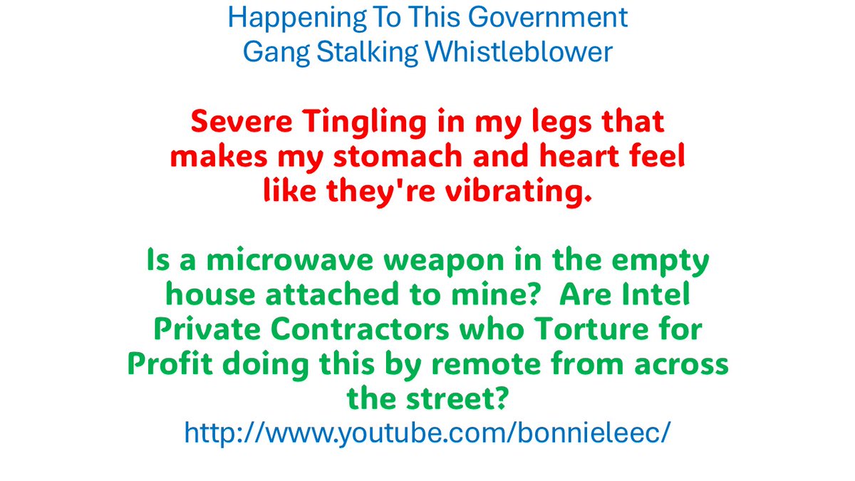 Constitutiongal's tweet photo. @RepNancyMace Gang Stalking Whistleblower Engida Lemma was tortured to death: https://t.co/iATXyh8TxQ.
Now our Criminal FBI/their Private Contractors who torture for Profit/InfraGard are doing it to me.
https://t.co/LDlzDCY16N https://t.co/af1yRy8Oay