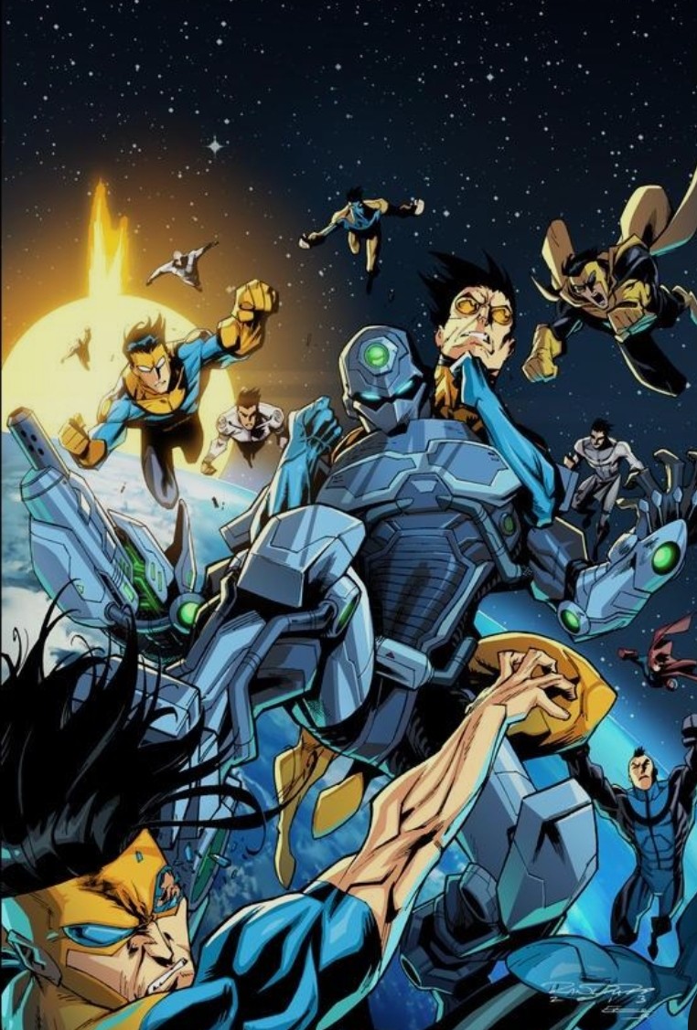 Slash Invincible @emmywayne64 Here he is taking on 11 invincible variants.