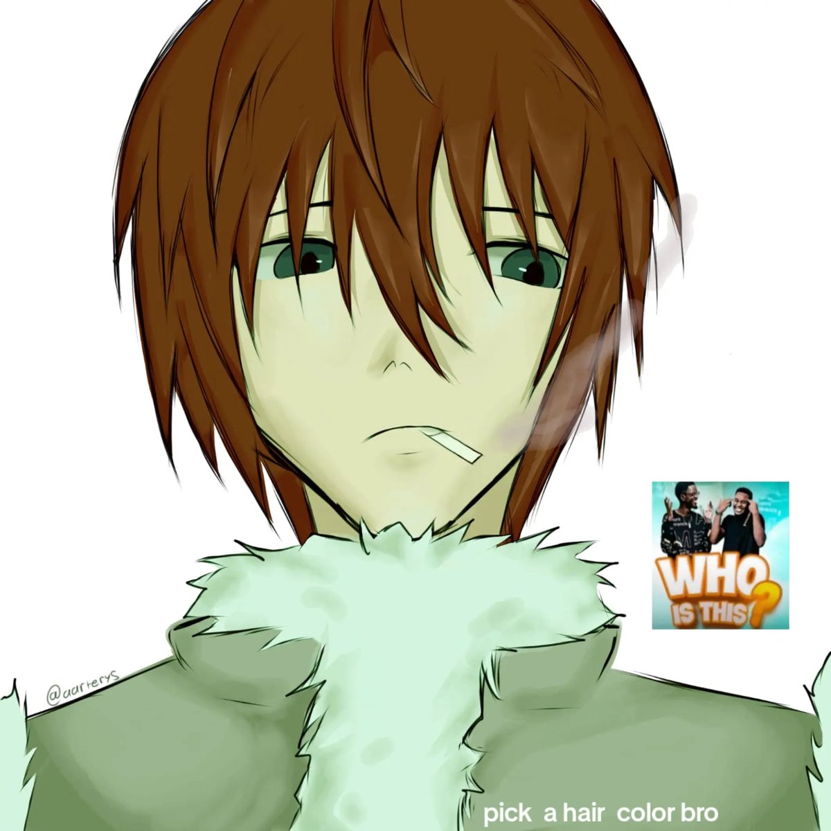 aarterys's tweet image. pick  a hair color  bro  #mailjeevas  #deathnote  #dntwt  #art