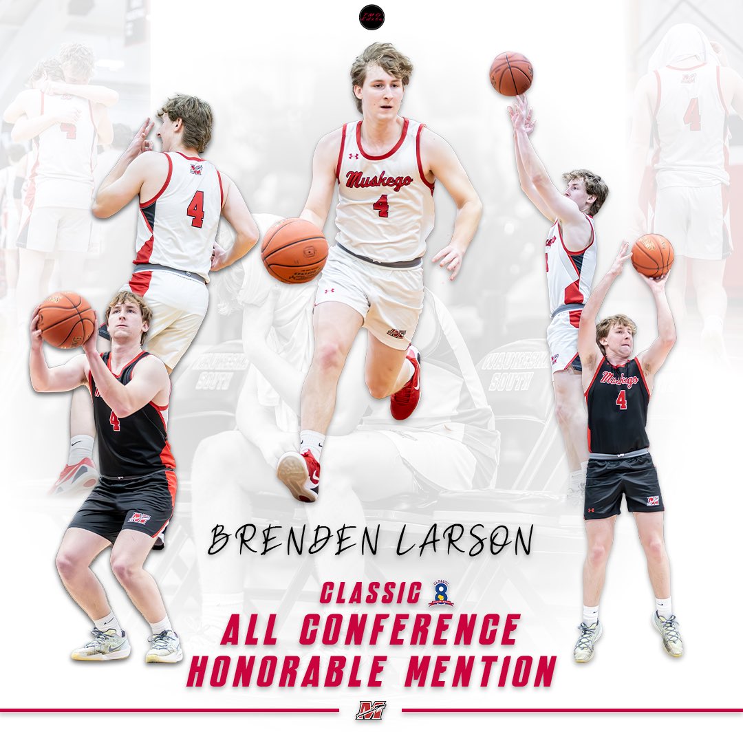 MuskegoBBB's tweet photo. Earning Honorable Mention is a reflection of the work that doesn’t always show up in the box score — consistency, toughness, and a commitment to the team every single day. This player showed up, competed, and did whatever was needed to help us grow and succeed. @1WarriorMHS https://t.co/9RvMIrNic9