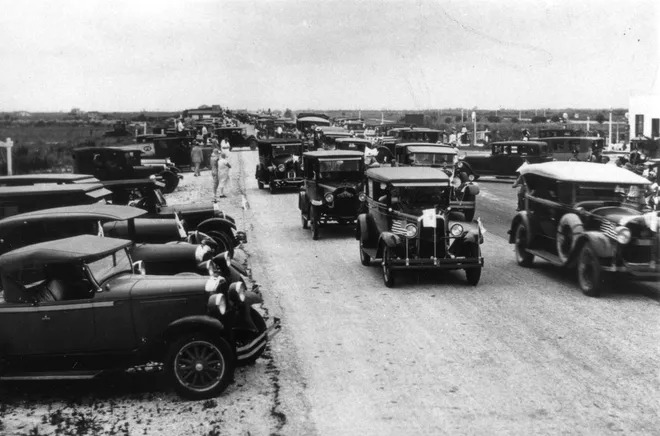 BeachFrmFL's tweet image. Tamiami Trail  - Tampa to Miami #Florida - 1923