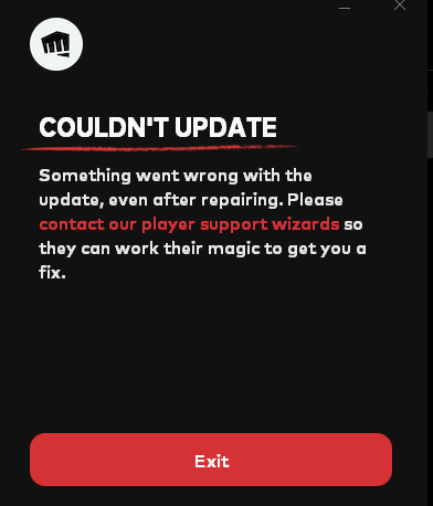 I exit <a href="/VALORANT/">VALORANT</a> to start install of <a href="/LeagueOfLegends/">League of Legends</a> and my client and game are just fucked. <a href="/riotgames/">Riot Games</a>, some company.