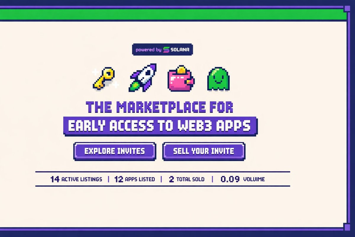 Keylist_App's tweet photo. Stop Begging In Discord For Access. 🚪

Keylist Turns Early Entry Into A Marketplace—buy And Sell Invites To The Hottest Solana Apps Instantly Instead Of Chasing Backchannels.

Get In Early, Without The Circus. ⚡ https://t.co/oB6dIMc5vM