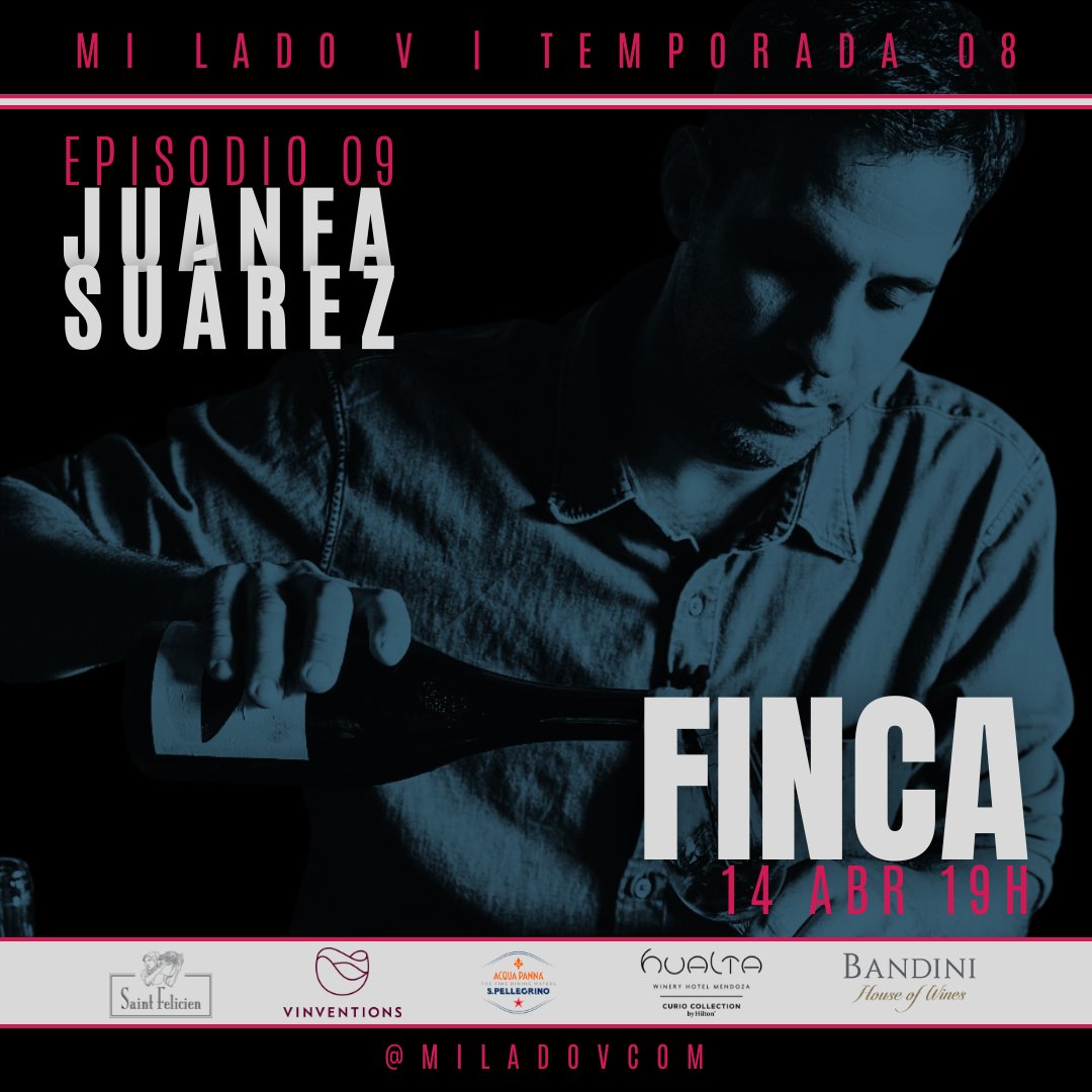 miladovcom's tweet photo. 🎙️ MLV S08E09 - #Finca
Con la reedición de un libro centenario como excusa, nos juntamos con @JuanfaSuarez a charlar de Fincas, de vinos, de Semillón…
.
Martes 14, 19h, por Radio Monk.
.
Cheers! 😉🍷 https://t.co/sVlhVJLW1L
