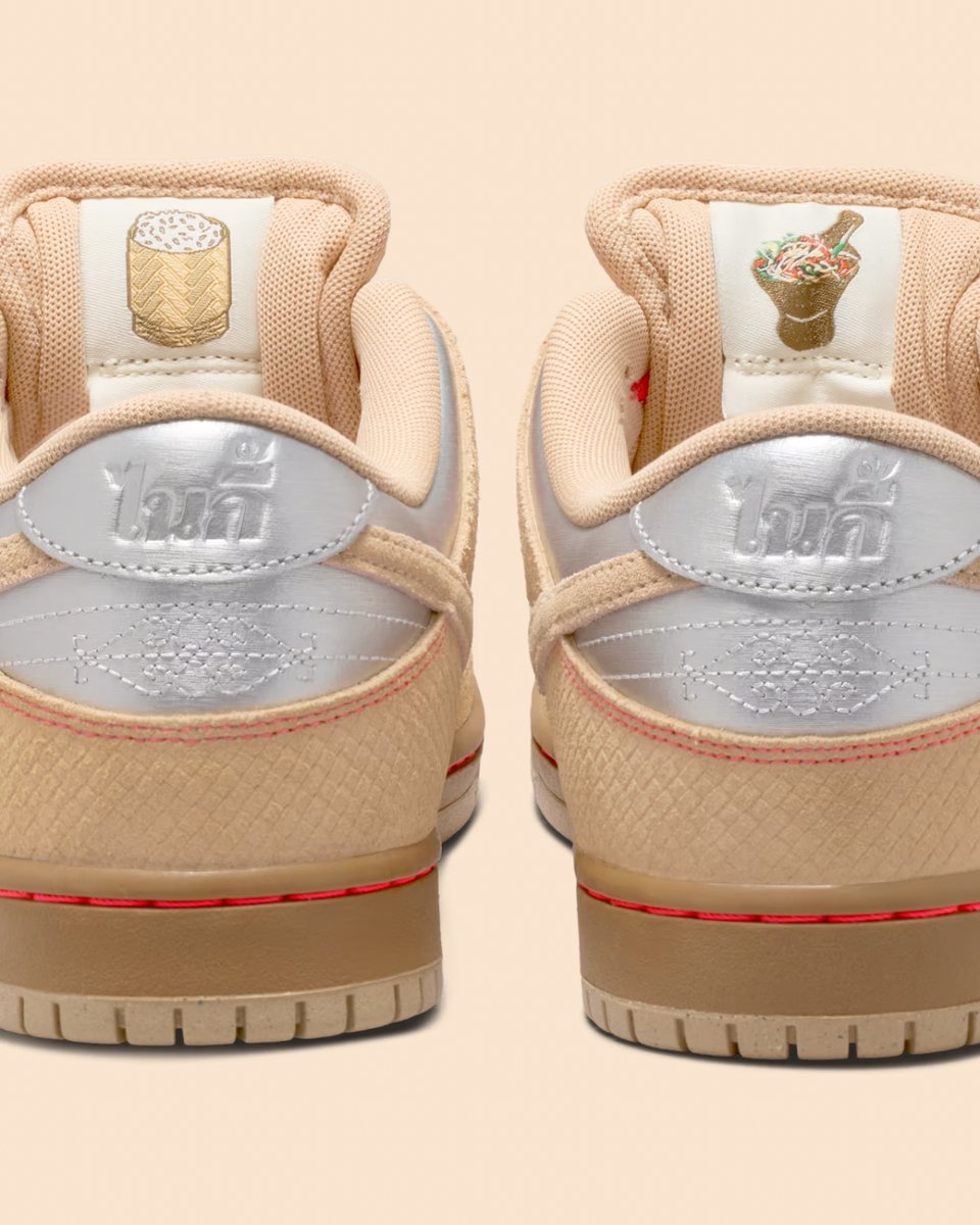 Taking inspo from the flavorful fave, colors come from the delicious Som Tum.

The Nike SB Dunk Low "Songkran"

Available at 10am ET 🇺🇸

go.nike.com/Xm9FuE8UxMv