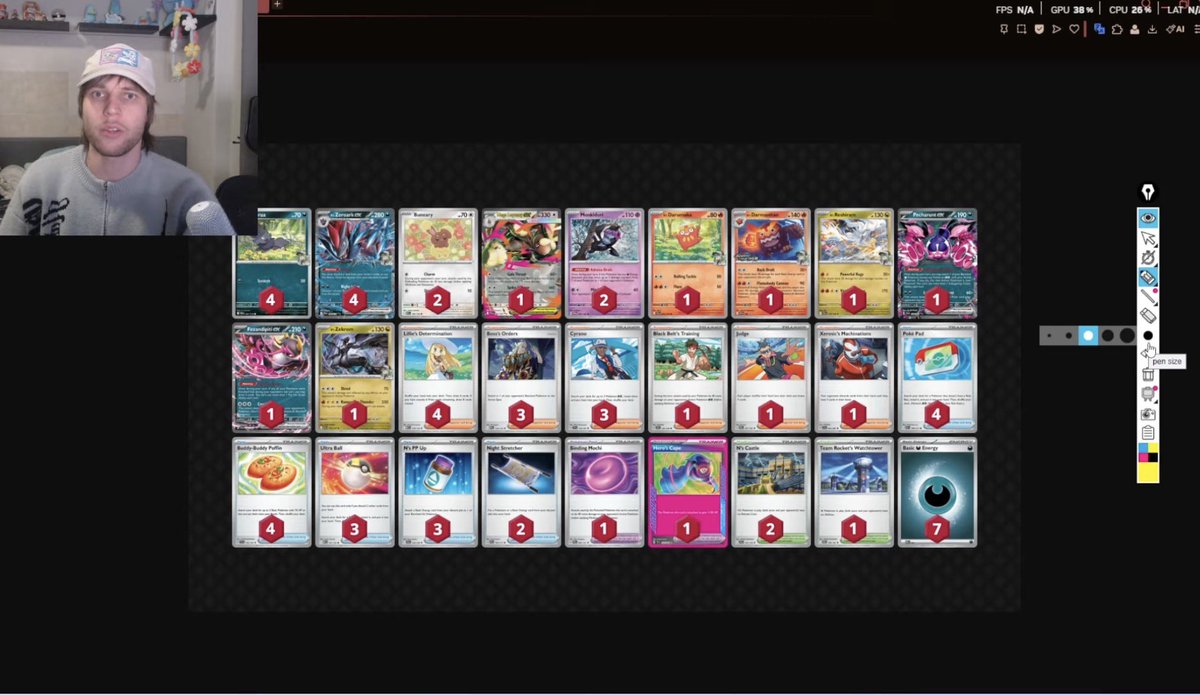 For those of you who don’t watch my videos (cringe) here’s the decklist