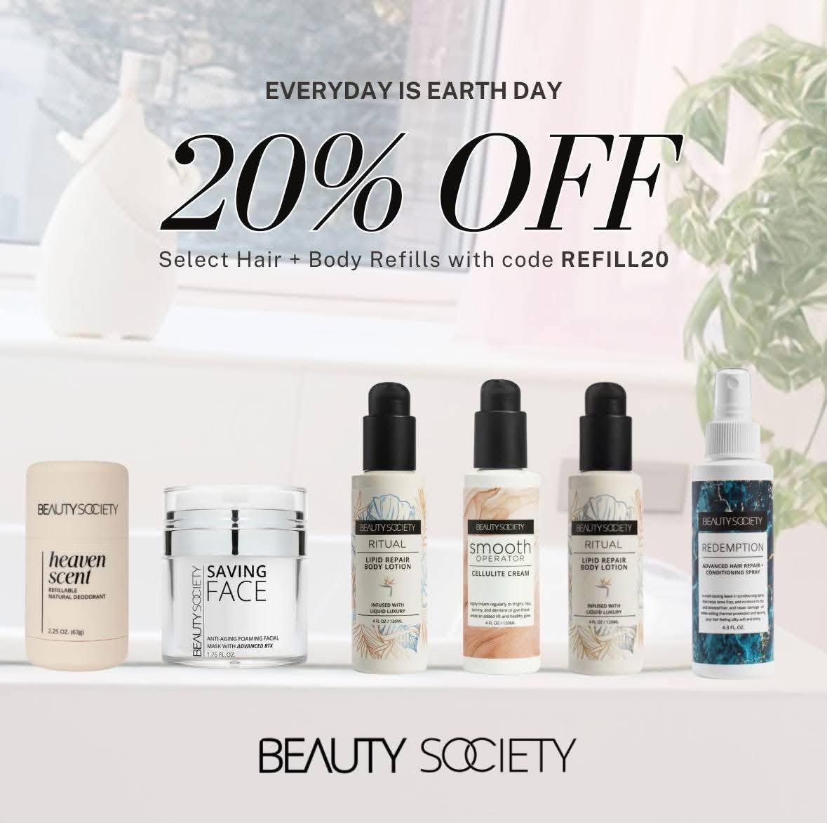 PamMayoYacko's tweet image. 20% Off!

20% off select Hair &amp;amp; Body Refills with code REFILL20

BeautySociety.com/mayoyacko #beautysociety #deoderant #redemption #lipid #cellulite