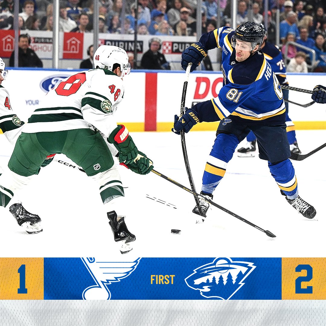 StLouisBlues's tweet image. Back soon for the second period. #stlblues