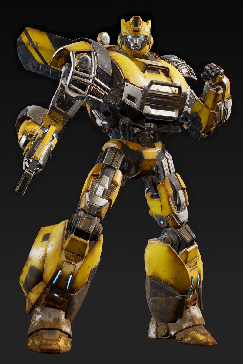 Before I go to bed I shall show something I'm very happy to finally have!! The official promo render for Bee used on the toy box art! Optimus &amp; Soundwave both had heavily painted over renders as their models weren't done, this is just a straight render because Bee was finished.