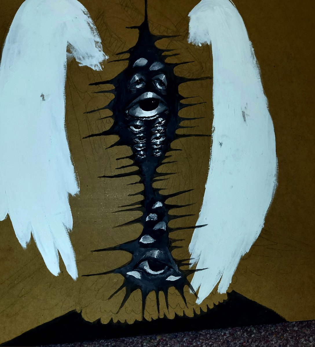 cherricatzz's tweet image. I have so much for artists who paint cause how in the WORLD do you #paint without hurting your neck or back 😭😭 my back is KILLING me rn