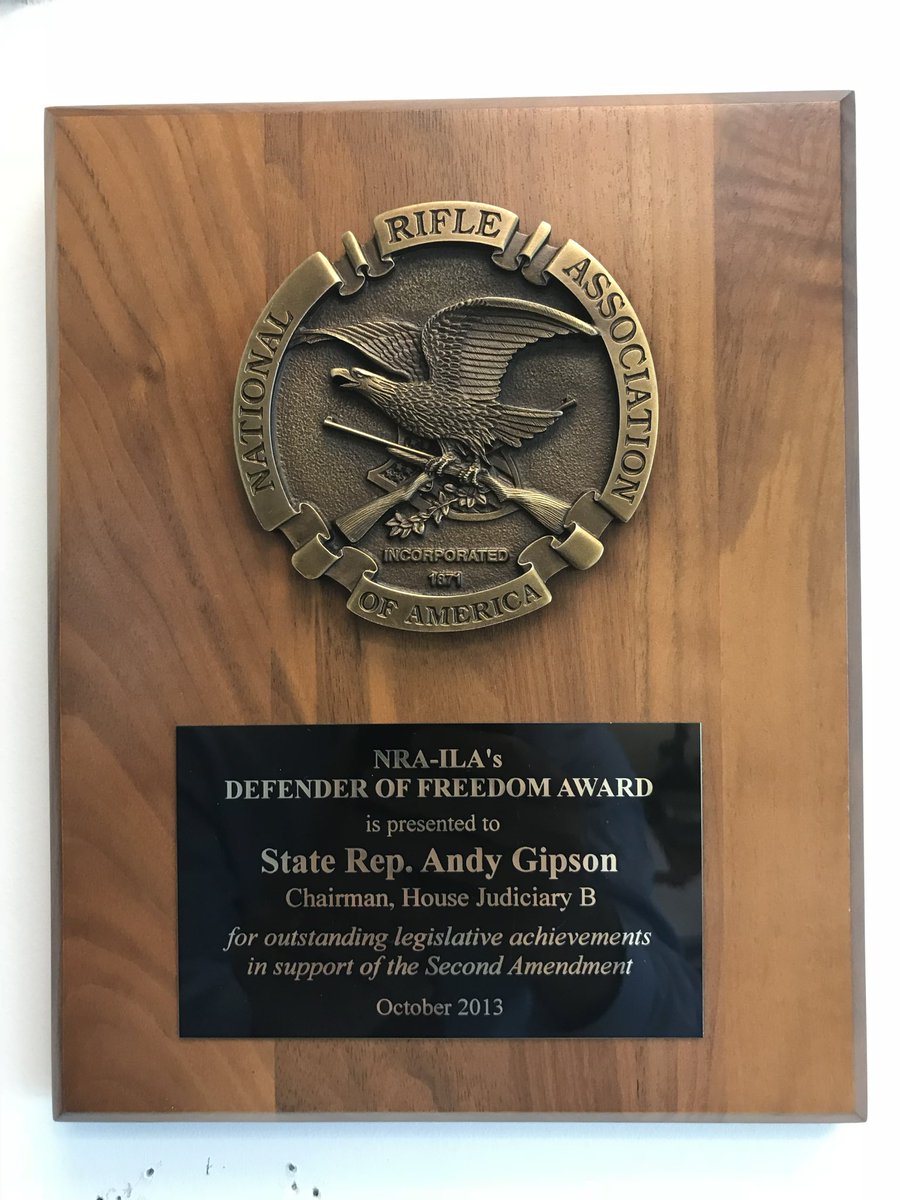 AndyGipsonforMS's tweet image. Calling all Second Amendment #2A supporters! As the only statewide official to receive the NRA’s prestigious Defender of Freedom Award, as the leader who restored Constitutional Carry in Mississippi - you know you can count on me to stand and fight for our right to keep and bear