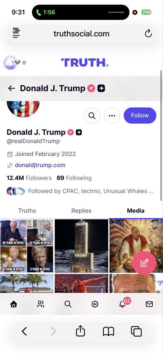 Gamer001Xx25982's tweet photo. At around 9:30 last night Trump posted this on his truth social account: A picture depicting himself as Jesus. You cannot stand by this and claim to be a follower of God. Let’s call it what it is- blasphemy! 1 question remains maga- Will you continue to move the goal post? https://t.co/z4xKSt7Cb6